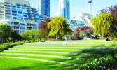 Toronto Music Garden - музыкальный сад, который был создан виолончелистом Йо-Йо Ма и дизайнером Жюли Мойер Мессерви, вместе с ландшафтными архитекторами управления парков и отдыха города Торонто...