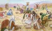 Дойдя до горы Синай, все постирали свои одежды и отделились от женщин на три дня..