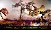 New Dinosaur Gallery panorama in Royal Ontario Museum