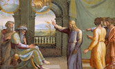 Рафаэль Санти. Иосиф толкует сны фараона (www.beesona.ru)