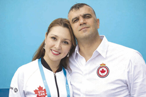 Спортивная семья: Эльнур и Лейла